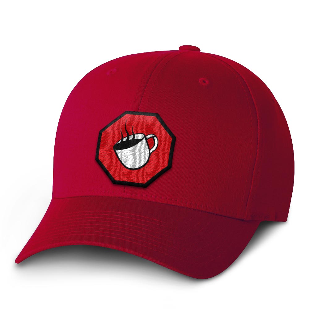 TSCS Flexfit Cap — Red with Logo